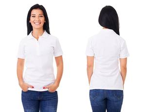 Camiseta de Algodón 100% Orgánico para Mujer, Azul Marino, Ecológica, Manga Corta, Estilo Casual a Cuadros, Logotipo Personalizado, Transpirable y de Secado Rápido - Product Image 5