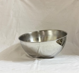 Nouveau Style Table pièce maîtresse bol en métal à la main argent bol de table cuisine usage domestique bol - Product Image 2