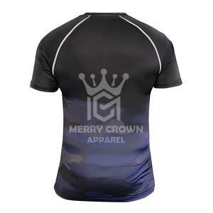 Vêtements de gym avec logo personnalisé, T-shirt sublimé pour hommes, Shorts de course et de fitness avec compression intérieure pour hommes - Product Image 2