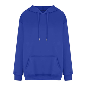 Sudaderas con Capucha de Forro Polar de Alta Calidad Personalizadas para Mujer, Diseño de Hombros Caídos, Mezcla de Algodón Transpirable, Ropa Urbana de Invierno - Product Image 3