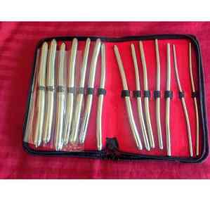 Ensemble d'instruments de dilatation urétrale à double extrémité Caronia Surgical Hegar de haute qualité, personnalisé, 14 pièces, en acier inoxydable - Product Image 2