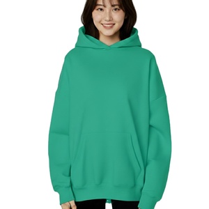 เสื้อฮู้ดผู้หญิง แขนยาว ผ้าฟลีซ สีพื้น สำหรับฤดูหนาว ระบายอากาศ แห้งเร็ว ผ้าฝ้าย 100% รับผลิตตามแบบ OEM ราคาโรงงาน - Product Image 1