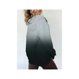 Concevez votre vente en gros de sweats à capuche surdimensionnés en coton lourd pour femmes - Product Image 4