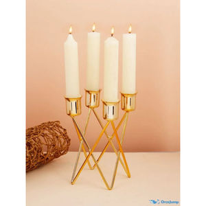 Bougeoir argenterie et couleur or bougeoir décoratif design classique à prix compétitif par Indian metal world - Product Image 6