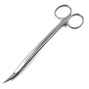 <span class=keywords><strong>Dean</strong></span> Dental Gum <span class=keywords><strong>Scissors</strong></span> Curved Super Cut por Jiyo Cirúrgico CO Material De Aço Inoxidável - Product Image 1