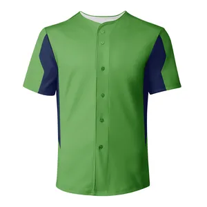 Jersey bisbol pakaian Softball kustom 2024 buatan Pakistan diskon besar pakaian pria cepat kering Jersey bisbol layanan OEM ODM