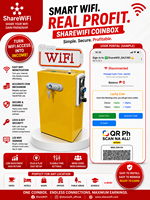 Distributeur automatique de WiFi Coin WiFi ShareWiFi, point d'accès sans fil avec gestion d'application cloud gratuite