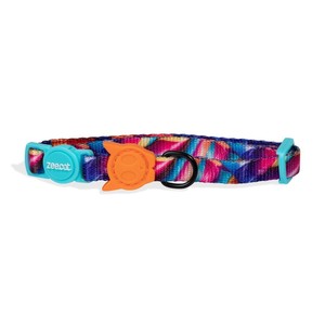 H3D Bounce Cat Collar Modern Elegant PET <b>Dog</b> Collar Breakaway Feature Western Lovely Animal Solid Printed Polyester LED Lights - Product Image 3