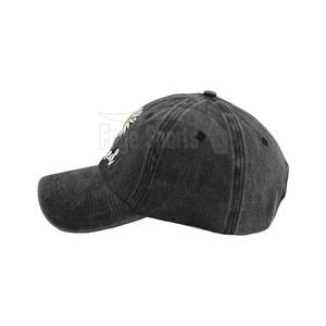 Sombreros de béisbol bordados de alta calidad por encargo directos de fábrica Sombrero ajustable de estilo deportivo impermeable - Product Image 3