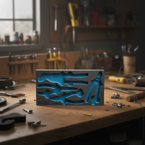 Inserto de Espuma Suave de 2 Componentes Hazet para Estuches de Herramientas 163-226/4 - Product Image 3