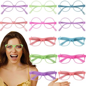 Occhiali Fluorescenti per Feste a Tema, Decorazione Neon, Occhiali Colorati per Bar e Feste Danzanti, Divertenti Occhiali Luminosi con Montatura che Cambia Colore - Product Image 2