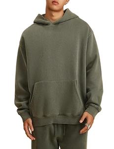 Vente en gros de nouveaux vêtements de rue 100% coton à la mode de haute qualité design unisexe vêtements surdimensionnés pulls à capuche - Product Image 1