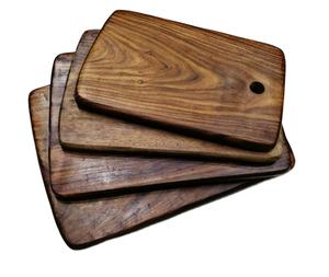 Tabla de cortar de madera de Sheesham, conjunto de 3 piezas rectangulares de bambú orgánico, en oferta - Product Image 1