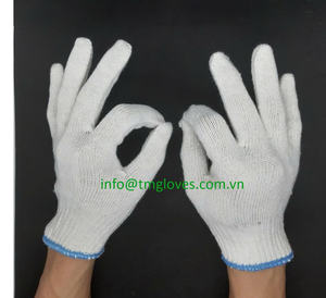 Guantes de algodón blanco más vendidos, fabricante de Vietnam, trabajo industrial, Protección Laboral - Product Image 6