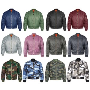Vente en gros Bomber Jacket Hommes Décontracté Haute Qualité Hip Hop Bomber Varsity Jacket - Product Image 2