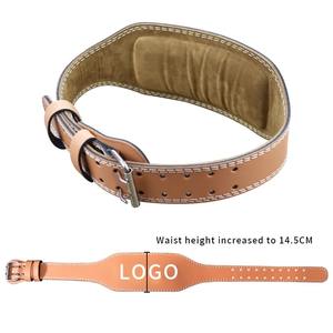 High Quality Cowhide Fitness Gym <b>Belt</b> With Custom Logo <b>Squat</b> Lever Weight Lifting <b>Belt</b> for Power Lifting <b>Belts</b> - Product Image 3
