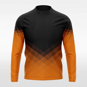 Chemises de sport réversibles personnalisées à sublimation, quart de zip, respirantes, écologiques, légères, maillots d'entraînement athlétique - Product Image 3