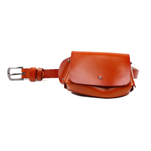 Custom Low Moq Cuero Genuino Riñoneras Teléfono Bolsa para Hombre - Product Image 3