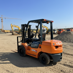 Chariot élévateur Heli 3,5 tonnes, mât à trois étages, 3,5 mètres, fonction de déplacement latéral, moteur diesel, pneus en mousse/pneumatiques, vitesse de déplacement de 16 km/h - Product Image 6