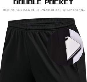 Uniforme de Árbitro de Fútbol Profesional Unisex Incluye Pantalones Cortos de Manga Corta de Licra/Algodón de Secado Rápido - Product Image 5