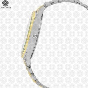 Reloj de Cristal de Lujo para Mujer Charm Jewells, Analógico de Cuarzo, Correa de Acero Inoxidable, Esfera Redonda, Estilo Joyería de Moda - Product Image 2
