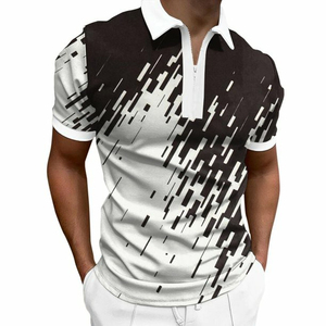 Algodón de secado rápido Unisex de alta calidad para Polo, ropa de trabajo transpirable, logotipo bordado personalizado, Camiseta de punto sólido para mujer - Product Image 5