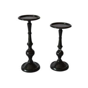 Fully Painted Candle Holders Set <b>Candlestick</b> Candle Stand Factory Supplies Metal Table T Light Holder Christmas Decoration - Product Image 1