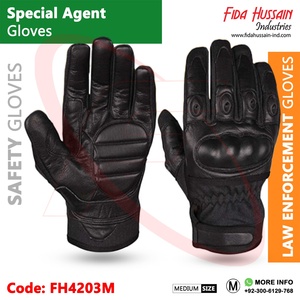 Gants d'agent spécial fabriqués en cuir de chèvre de qualité supérieure Meilleurs gants à main Formation Gants tactiques compacts en cuir du Pakistan - Product Image 2