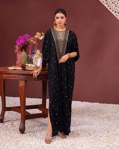 เอเชียอินเดีย paki ขายดีแบบดั้งเดิม shalwar kameez Kaftan ชุดแฟนซีสำหรับ Eid และงานแต่งงานผู้หญิงสไตล์ใหม่พร้อมที่จะสวมใส่ - Product Image 3