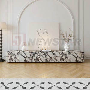 <span class=keywords><strong>Table</strong></span> en marbre gris décoration maison <span class=keywords><strong>table</strong></span> tv pour salon tables consoles de luxe - Product Image 2