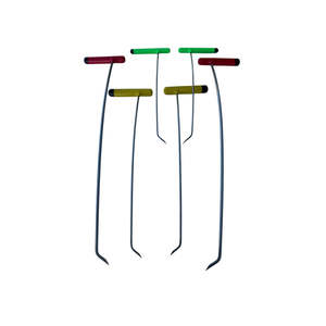 Myvora Edition 6 pièces en acier pour les outils PDR Tip Sharp Single Bend Left & Right Paintless Dent Repair Rods for Body Repair - Product Image 5