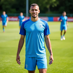 Logo personnalisé Football Boxy Jersey Shirt Sport Team Training Baseball Jersey Football Uniforme Mesh Jersey T Shirt pour Hommes - Product Image 5