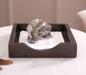 Gingko, soporte para pañuelos de alta calidad, caja decorativa para servilletas, dispensador de pañuelos de mesa moderno, logotipo personalizado duradero para el hogar y la Oficina - Product Image 1