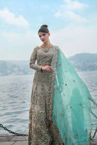 Robe de mariée en mousseline de soie multicolore, nouvelle tendance, vêtements de fête, nouveau design, robes mère de la mariée, 2022 - Product Image 5