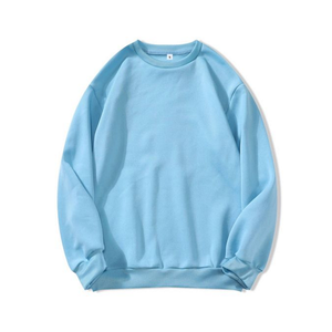 Sweat-shirt en éponge de haute qualité pour hommes, imprimé sur mesure, col ras du cou, manches longues, vêtements de rue, respirant, teint uni, hiver - Product Image 2