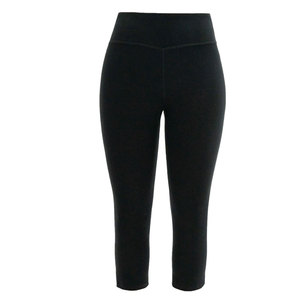 Leggings de sport courts en mélange doux de Spandex/Polyester, respirants et écologiques, pour le yoga, l'entraînement, le quotidien et un style de vie actif – Pour tous - Product Image 1