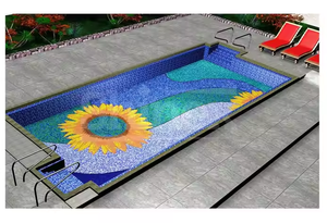 Azulejos de piscina Premium de diseño para piscinas de lujo al aire libre e interiores con superficie antideslizante y alta durabilidad - Product Image 5