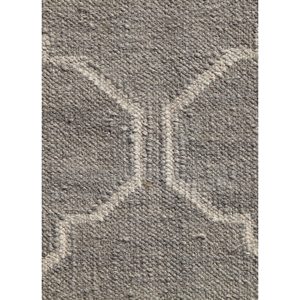 พรมขนสัตว์คิลิมทำมือ Indusbar ลายเรขาคณิตสีเทา-ดำ ขนาดกว้าง 4 เมตร สำหรับปูพื้นบ้าน ทอแบบเรียบ หนา 10 มม. - รุ่น - Product Image 2