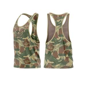 Muscle Quick Dry Tank <b>Top</b> Seamless Sublimation Blank Racerback Running Singlet for Men Custom Printing Mens Quick Dry Racerback - Product Image 6