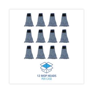Mopa de Algodón con Base de Espuma y Anillo de Sujeción, Modelo Boardwalk BWK903BL, Tamaño Grande, 12 Unidades por Caja, Alta Calidad - Product Image 4
