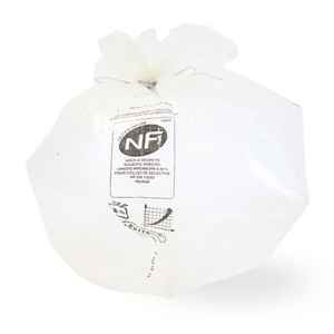 Sac transparent PE BD 50L 16 µm NF Gousset latéral de qualité alimentaire pour chaussettes Logo personnalisé et gravure pour emballage plastique Pet CPP - Product Image 1