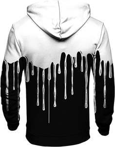 High Street Plus Size Transpirable Impreso 100% Algodón Casual Hombres Sudadera con capucha Conjuntos de Pakistán - Product Image 3