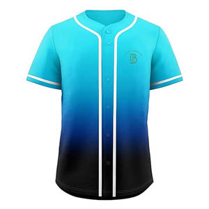 Chemises de baseball de haute qualité à vendre, chemises de baseball respirantes à séchage rapide, maillot de baseball confortable - Product Image 1
