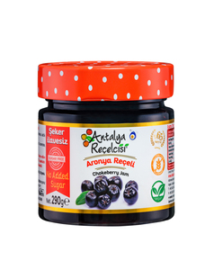 Mermelada de Aronia (Chokeberry) Sin Azúcar Añadido, 65% Fruta, 290g - Product Image 1
