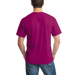 OEM เสื้อยืดคอกลมผ้าฝ้ายออกแบบได้ตามที่ต้องการสำหรับผู้ชายลำลองธรรมดาขนาดพิเศษพร้อมโลโก้แบรนด์ของคุณ - Product Image 3