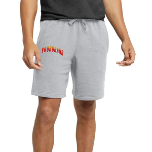 Wholesale high quality 100% cotton men's shorts custom DTF printed logo heavyweight plus size streetwear comfortable man jogger - Product Image 6