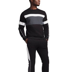Survêtements d'hiver personnalisés de haute qualité pour hommes, ensembles de jogging confortables en molleton 100 % coton respirant, OEM 2026 - Product Image 1
