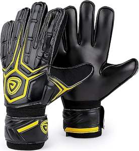 Gants de gardien de but en cuir de qualité supérieure personnalisables sur mesure coupe personnalisée poignée en latex de football en gros - Product Image 3