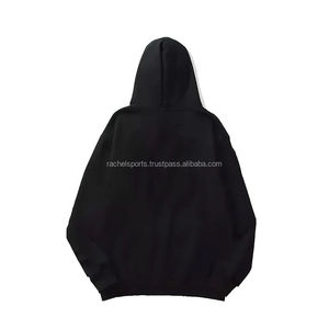 Sudadera con capucha sólida de diseñador Vintage de alta calidad para hombres con estampado personalizado bordado 100% algodón impermeable transpirable invierno - Product Image 5