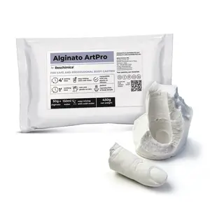 ALGINATO ARTPRO-Gesso de Paris Pó de giz não tóxico, para misturar com água, ideal para pequenos objetos